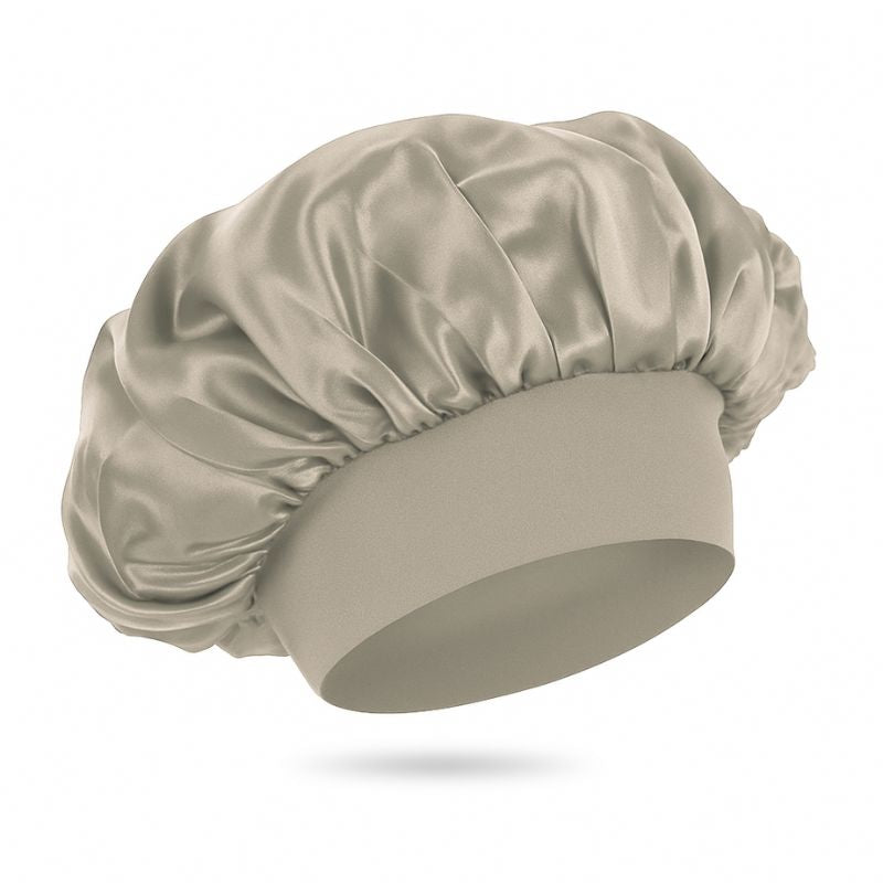 Silke Bonnet til Børn – 100 % Mulberry Silke (Uden Bindebånd)
