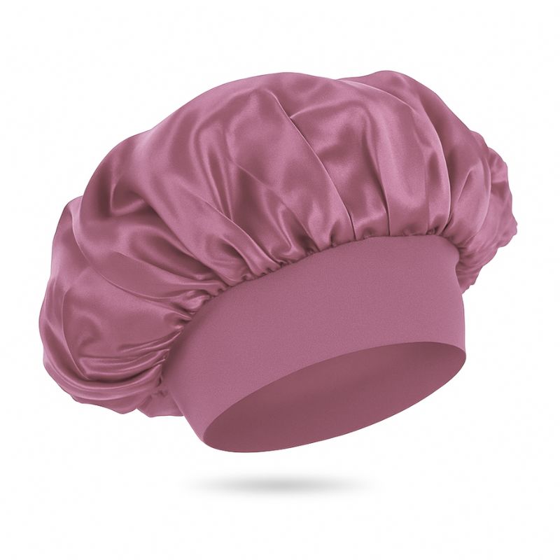 Silke Bonnet til Børn – 100 % Mulberry Silke (Uden Bindebånd)