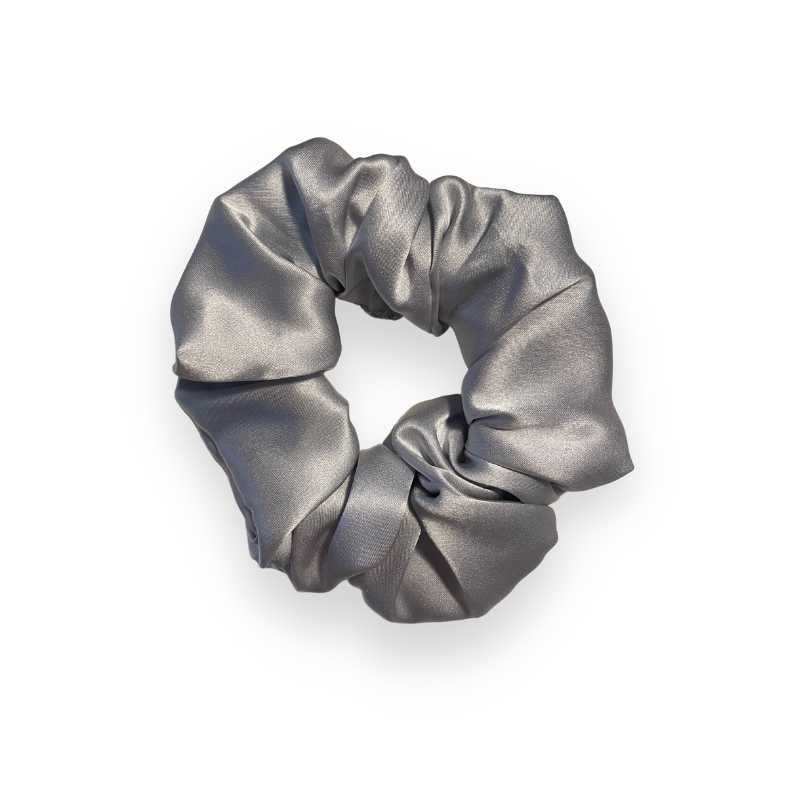 Silke scrunchie silver