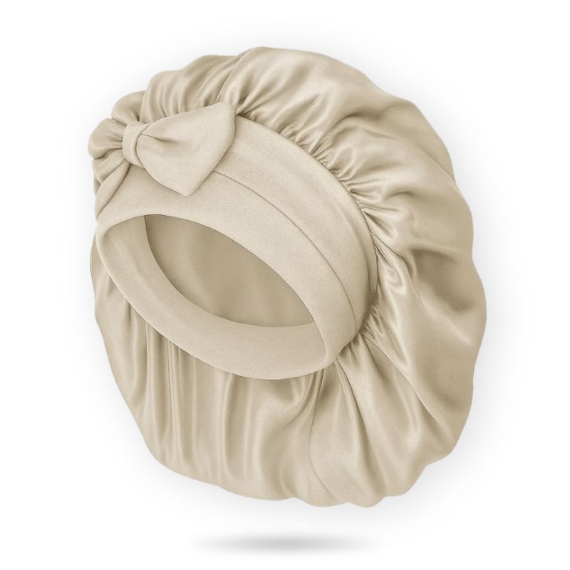 LUKSUS SILKE BONNET - BEIGE